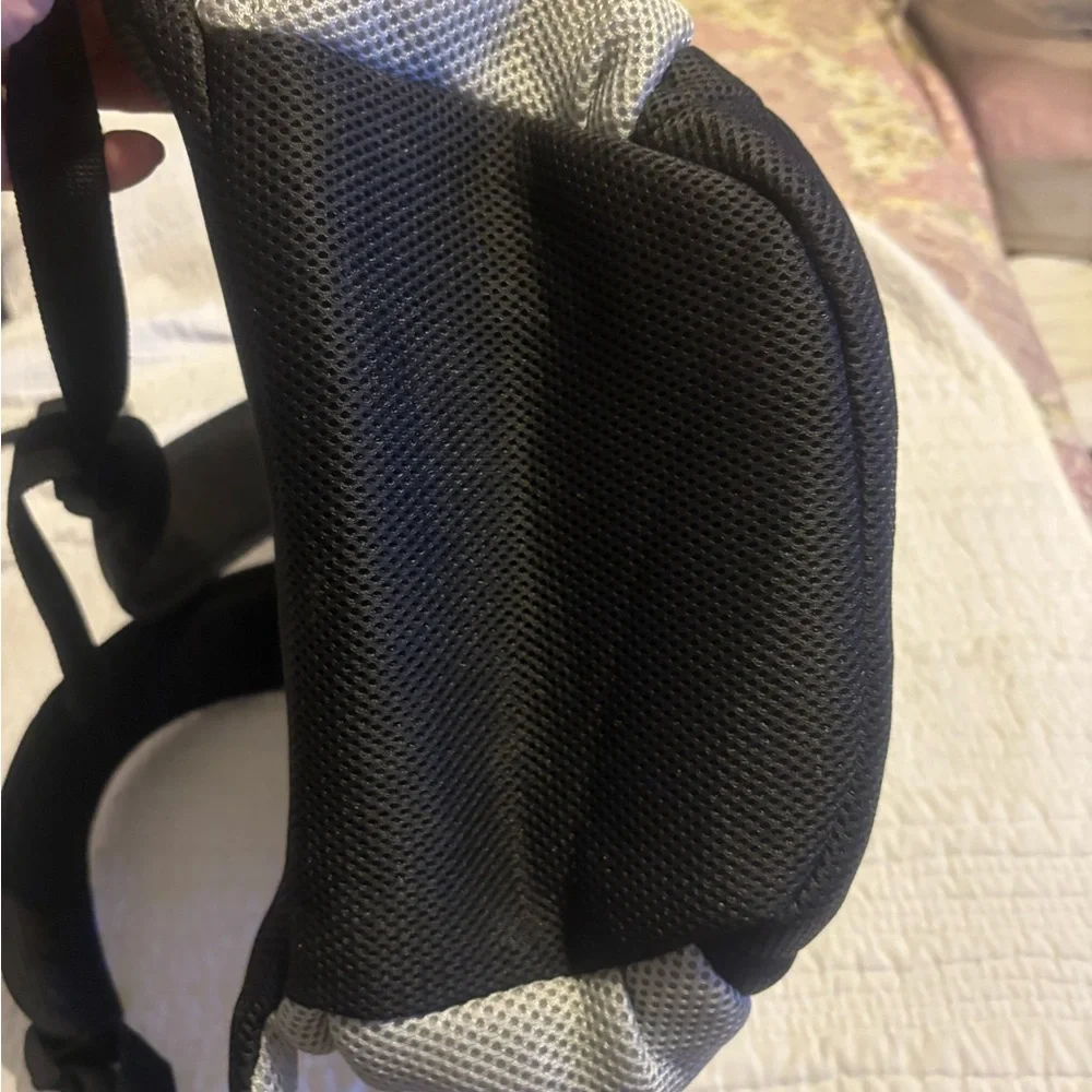 Black and Gray Pet Carrier Backpack